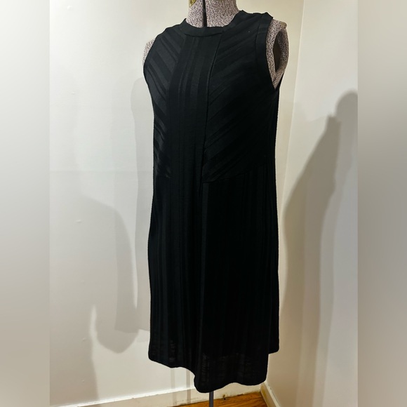 GAP Black Ribbed Mini Dress - Picture 3 of 7